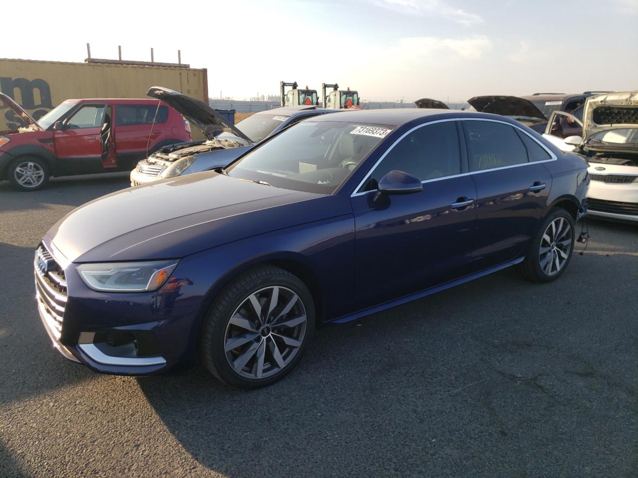 Obraz 1 z 2021 AUDI A4 PREMIUM 40 2021 z VIN WAUABAF48MA087044