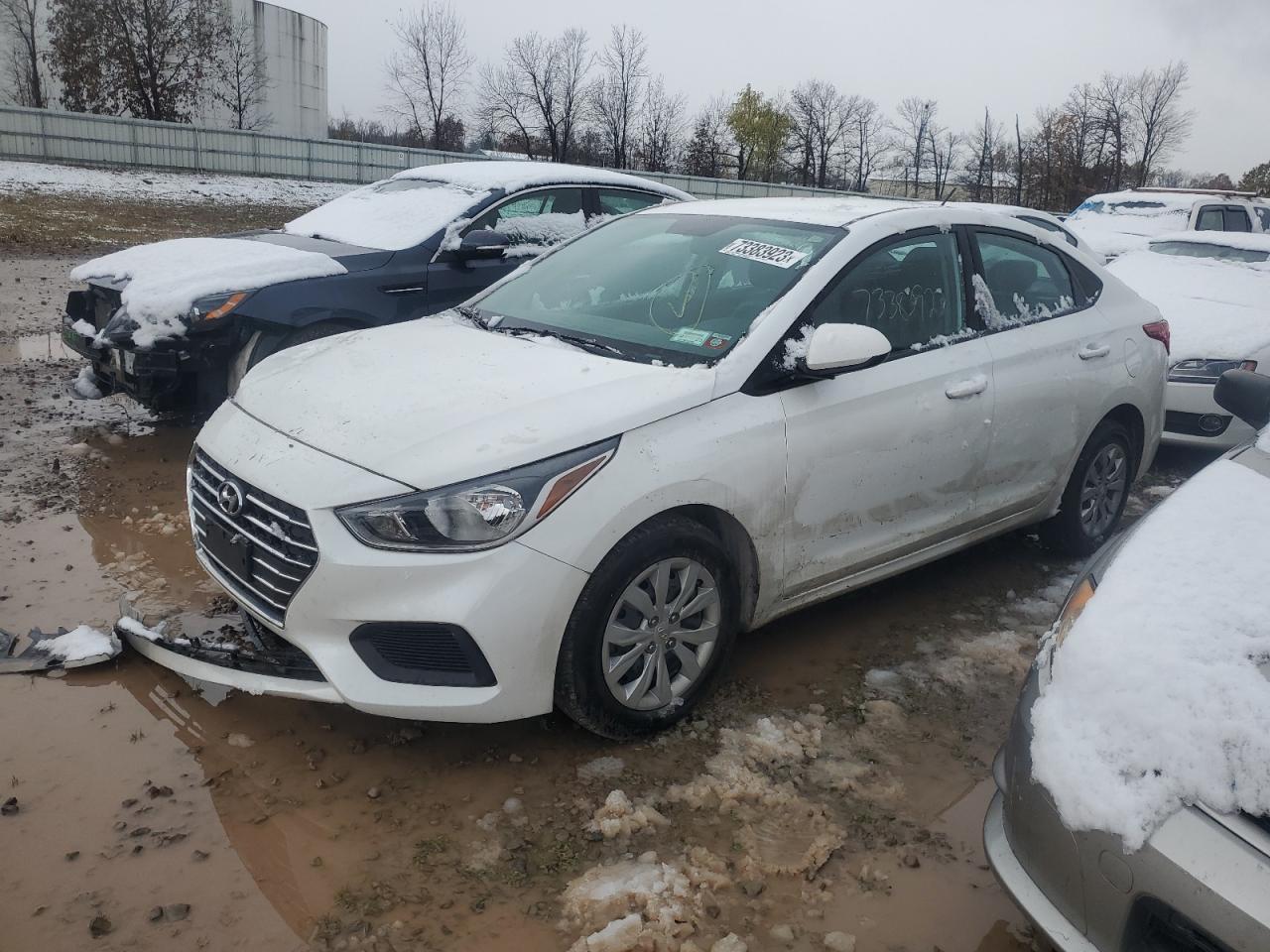 Image 1 of 2022 HYUNDAI ACCENT SE 2022 with VIN 3KPC24A61NE171243