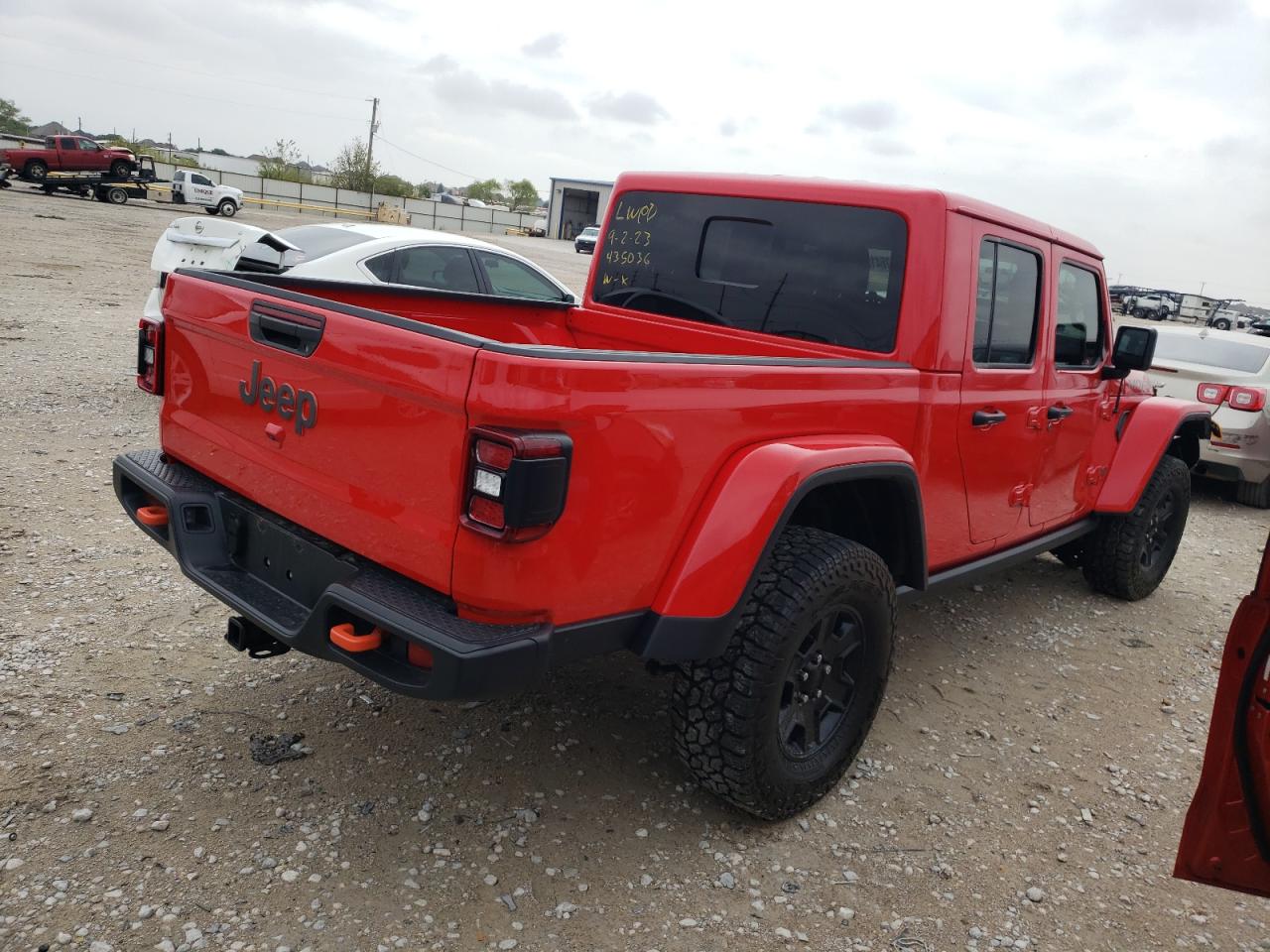 Image 3 of 2022 JEEP GLADIATOR MOJAVE 2022 with VIN 1C6JJTEG6NL149261