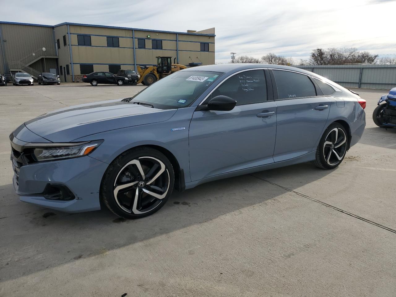 Image 1 of 2022 HONDA ACCORD HYBRID SPORT 2022 with VIN 1HGCV3F2XNA030697