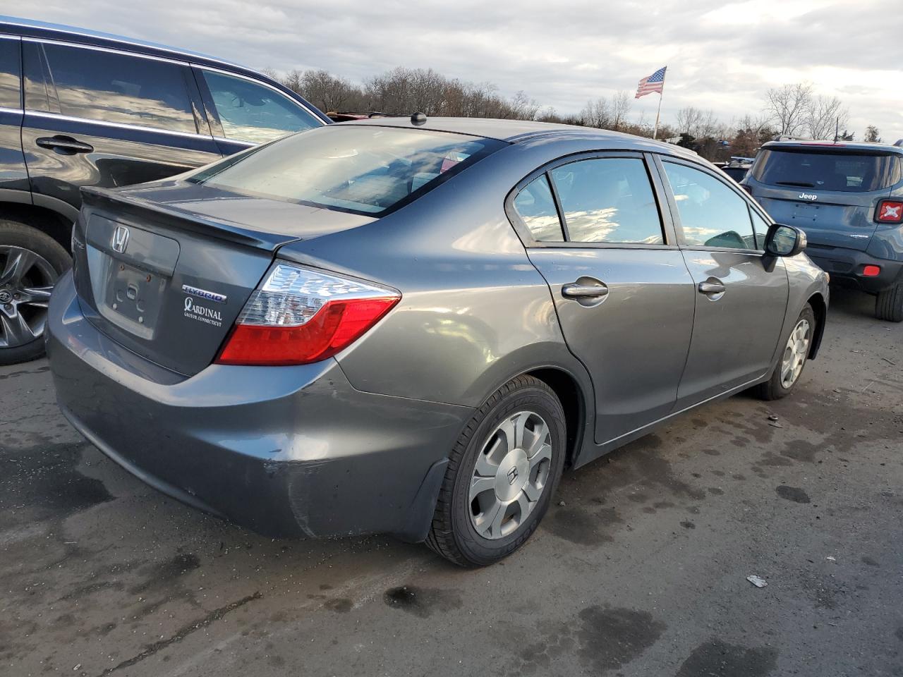 Изображение 3 2012 HONDA CIVIC HYBRID 2012 с VIN JHMFB4F29CS003331