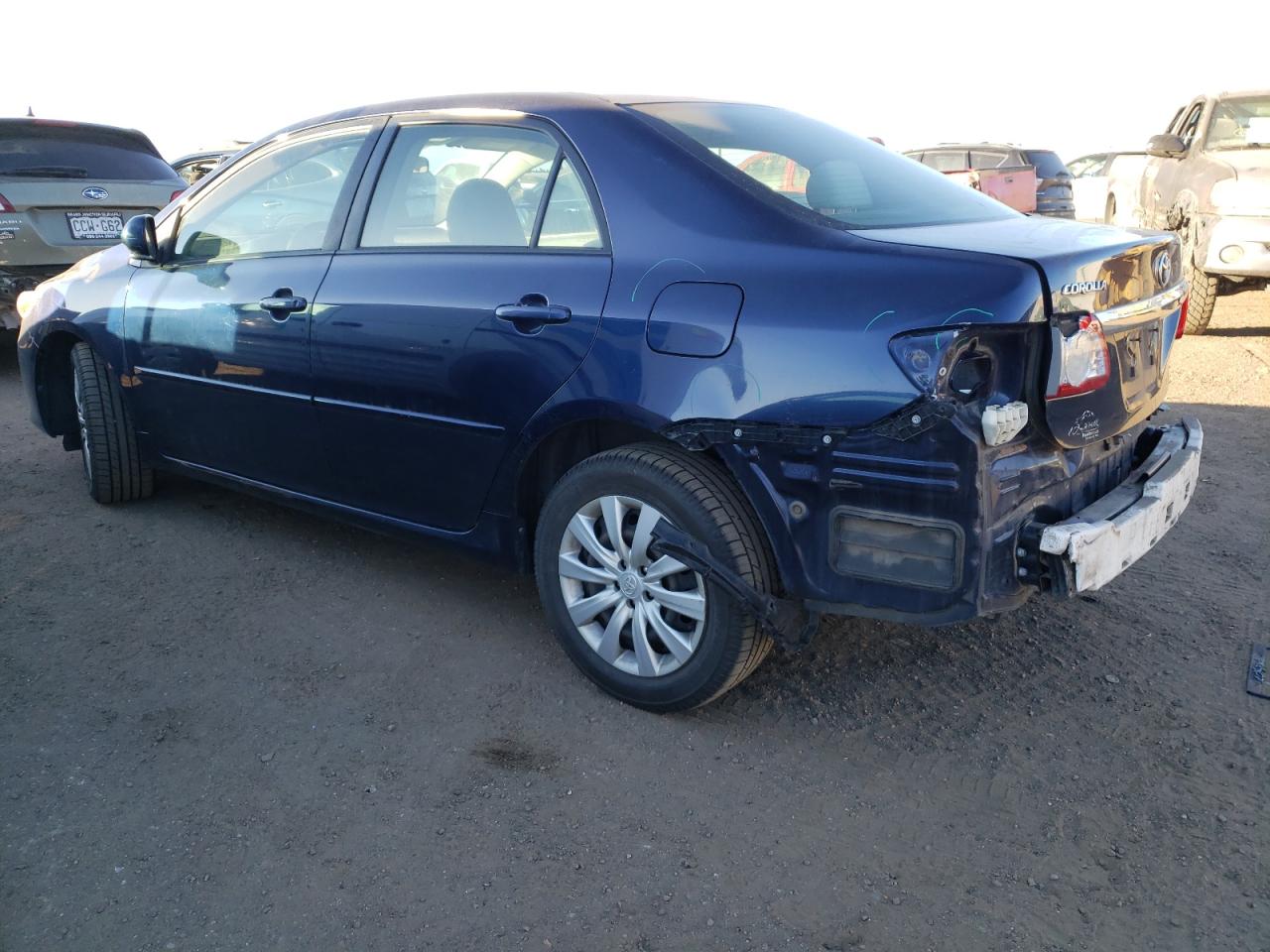 Image 2 of 2012 TOYOTA COROLLA BASE 2012 with VIN JTDBU4EE1C9175625