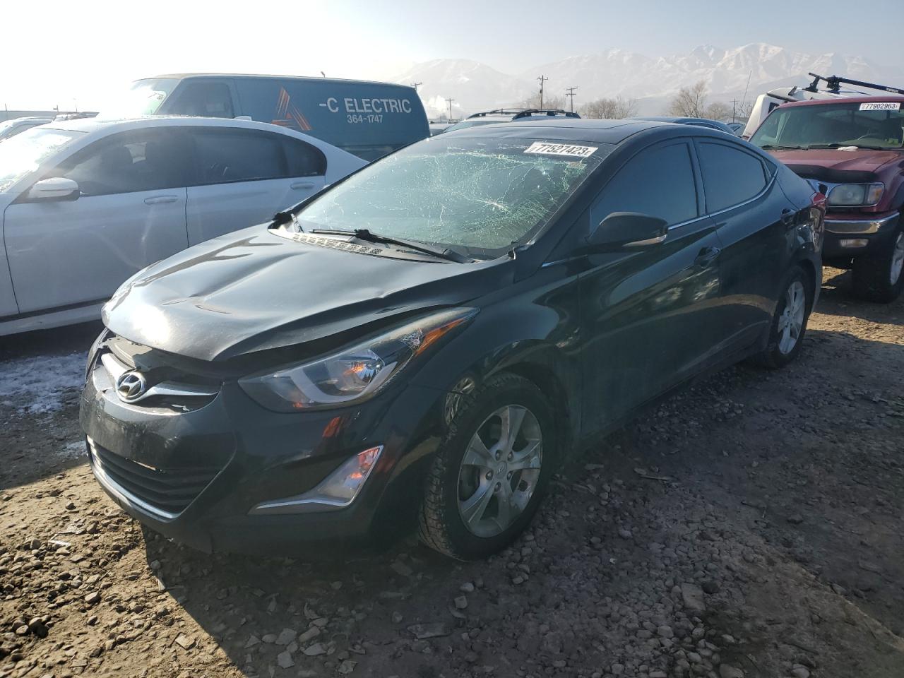 Image 1 of 2016 HYUNDAI ELANTRA SE 2016 with VIN 5NPDH4AE2GH763341