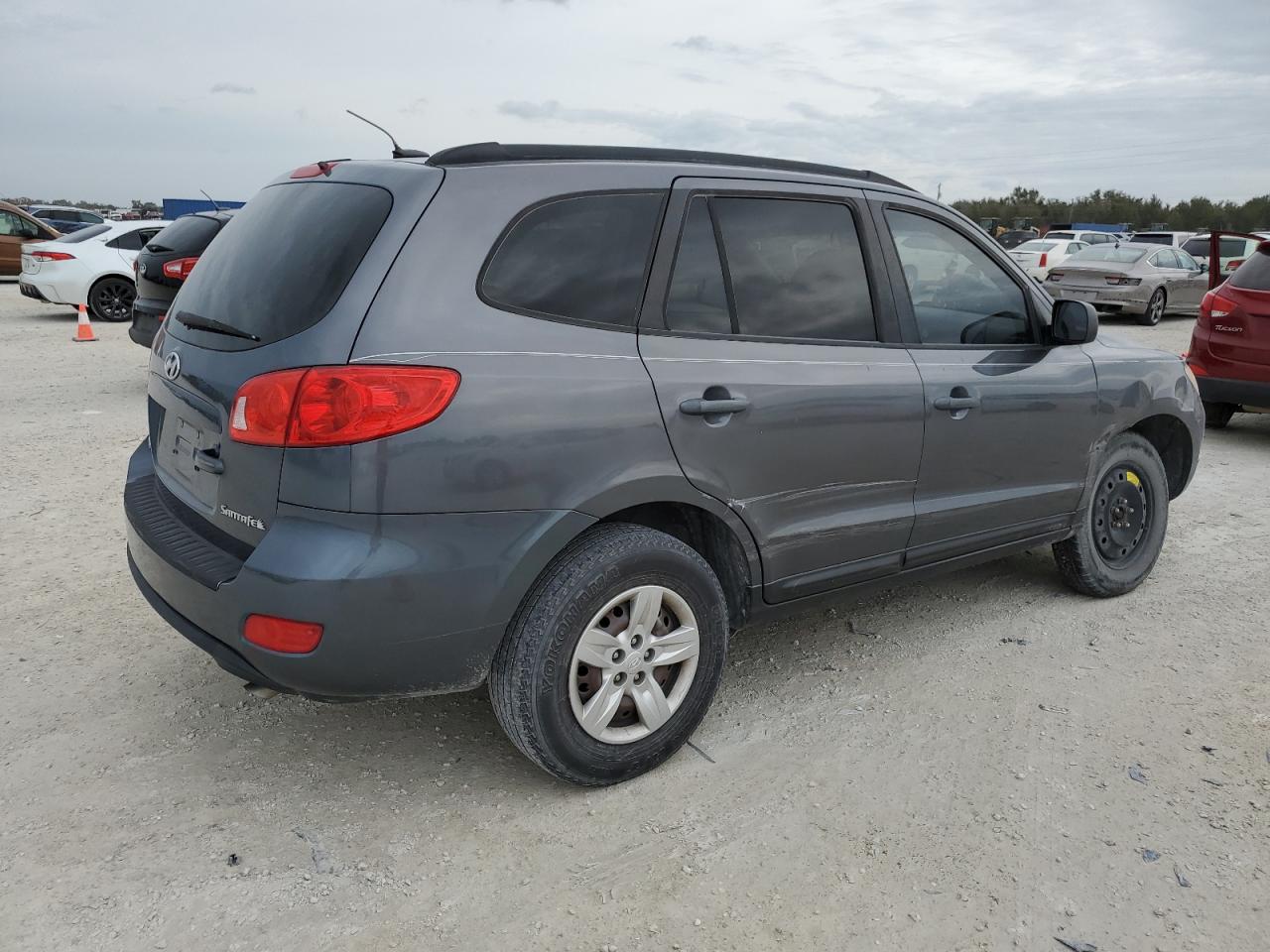Image 3 of 2009 HYUNDAI SANTA FE GLS 2009 with VIN 5NMSG13D49H263310