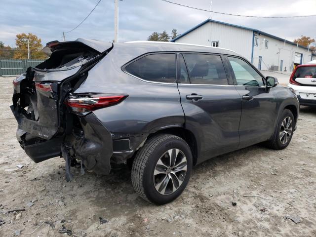 Image 3 of 2020 TOYOTA HIGHLANDER XLE 2020 with VIN 5TDGZRBH6LS019682