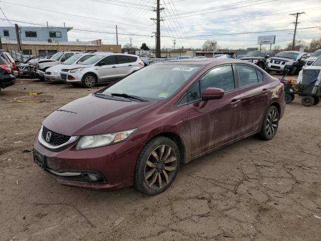 Изображение 1 2015 HONDA CIVIC EXL 2015 с VIN 2HGFB2F98FH535945