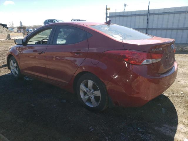 Image 2 of 2012 HYUNDAI ELANTRA GLS 2012 with VIN KMHDH4AE7CU370723