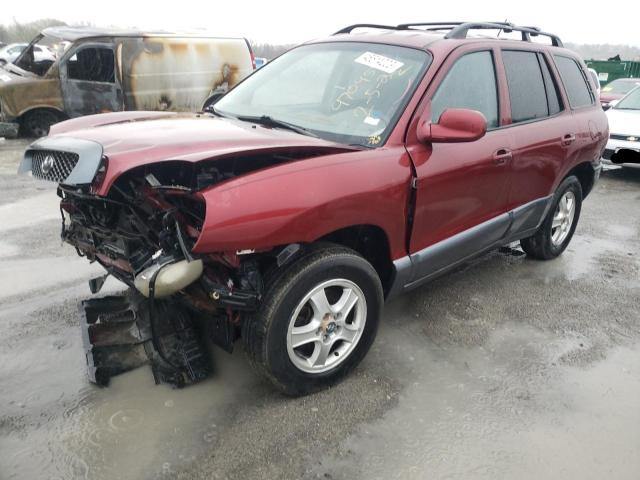 Изображение 1 2004 HYUNDAI SANTA FE GLS 2004 с VIN KM8SC13D64U777281