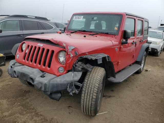 Image 1 of 2014 JEEP WRANGLER UNLIMITED SPORT 2014 with VIN 1C4BJWKG5EL235955