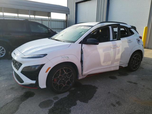 Image 1 of 2023 HYUNDAI KONA N BASE 2023 with VIN KM8KH3AC9PU009371