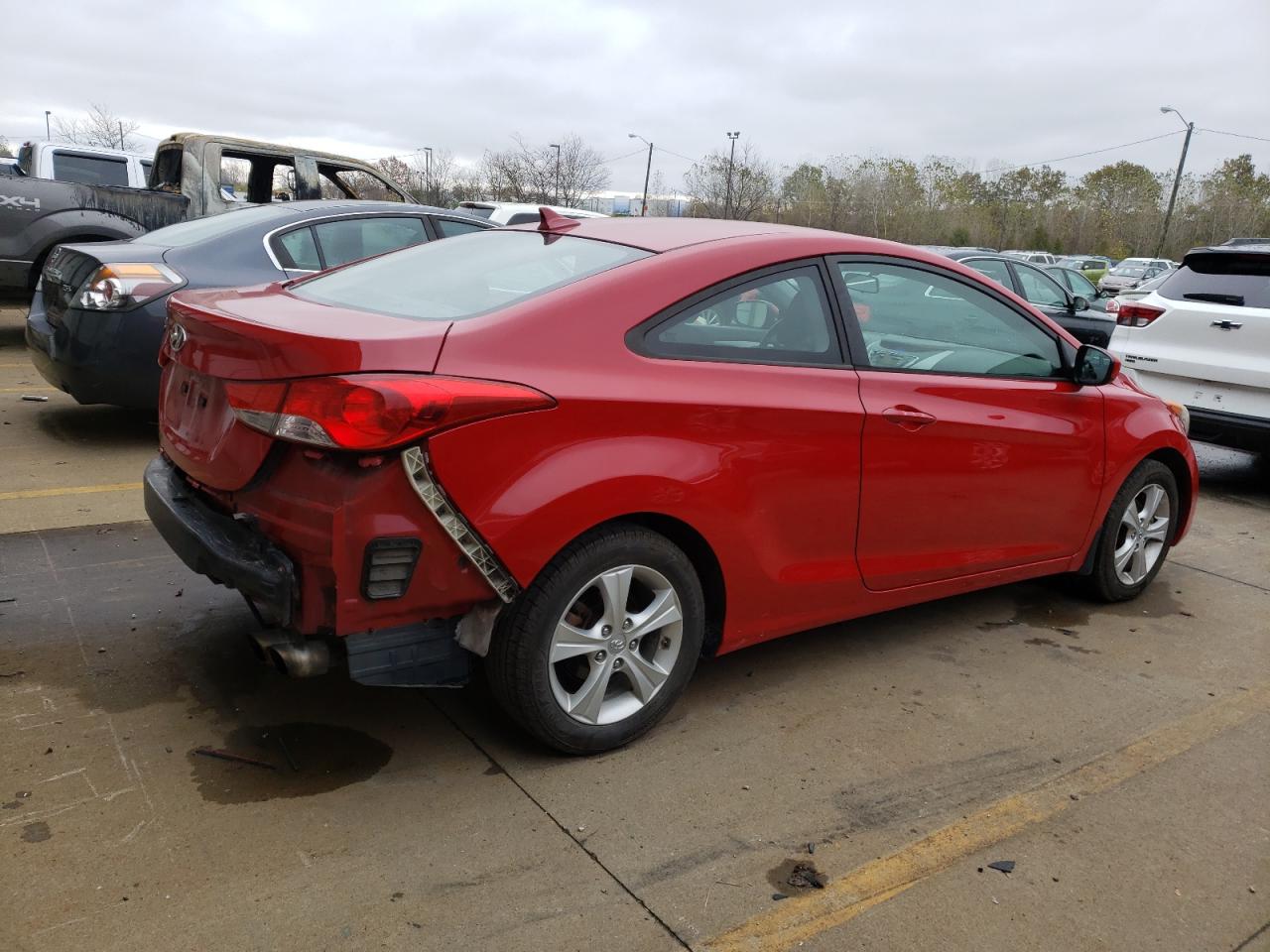Image 3 of 2013 HYUNDAI ELANTRA COUPE GS 2013 with VIN KMHDH6AEXDU011539