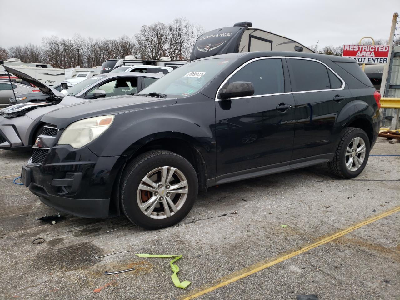 Image 1 of 2011 CHEVROLET EQUINOX LS 2011 with VIN 2GNALBEC1B1299989
