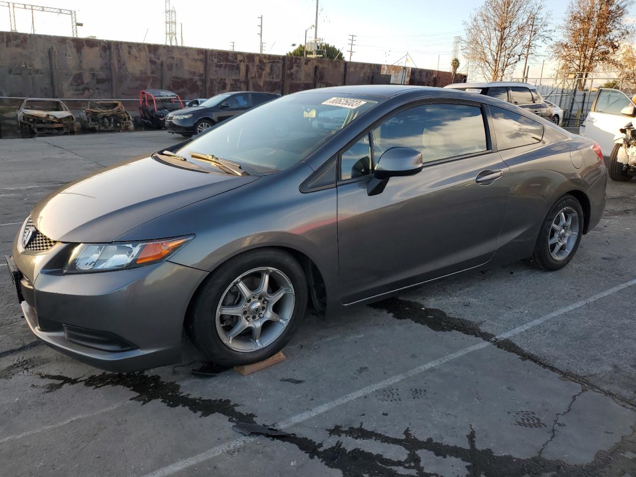 Image 1 of 2012 HONDA CIVIC LX 2012 with VIN 2HGFG3B50CH539803