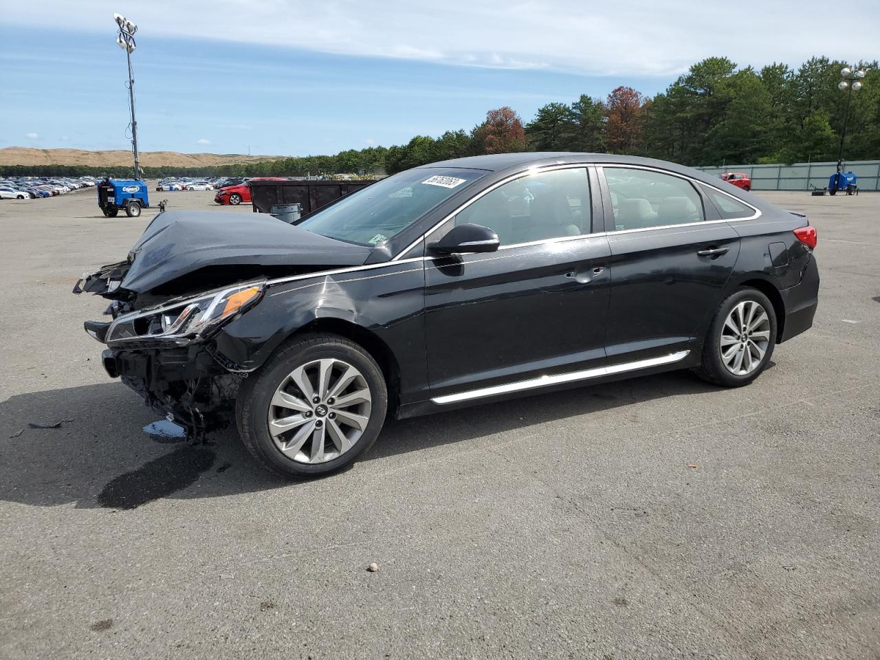 Изображение 1 Hyundai Sonata Sport 2017 с VIN 5NPE34AF0HH508684