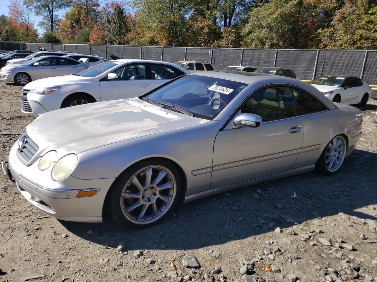 Image 1 of 2000 MERCEDES-BENZ CL 500 2000 with VIN WDBPJ75J2YA007445