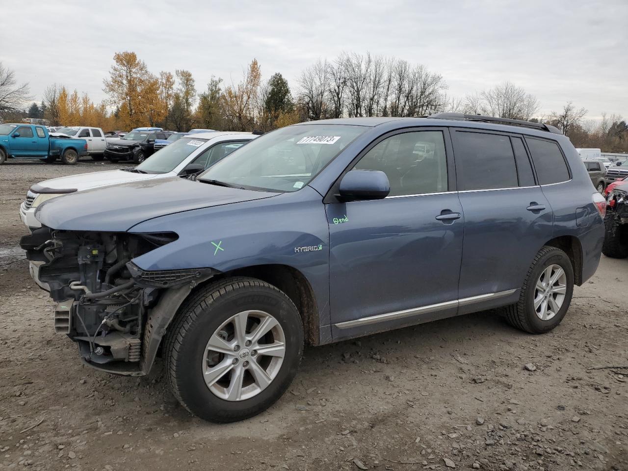 2012 TOYOTA HIGHLANDER HYBRID 2012 image