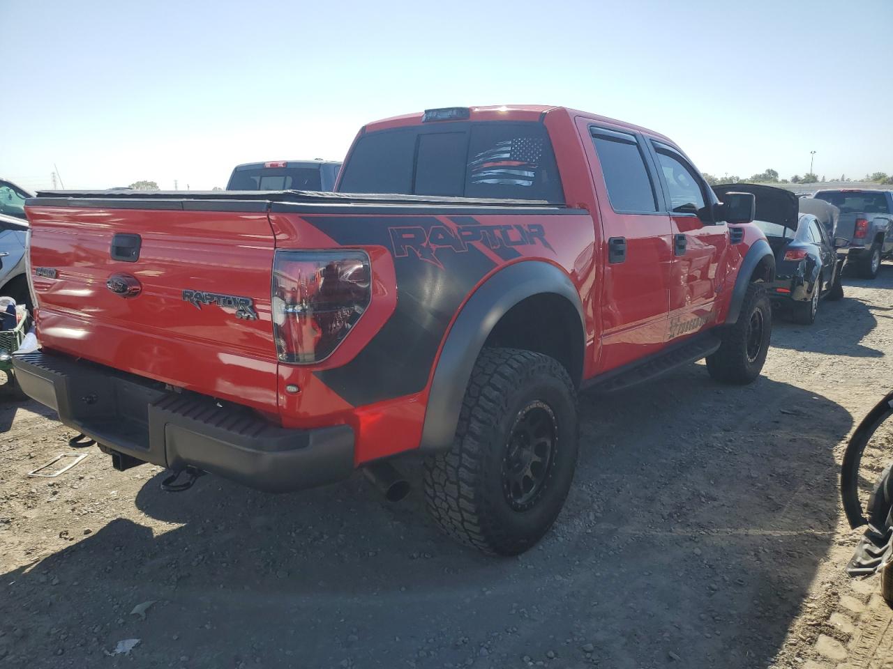 Image 3 of 2012 FORD F150 SVT RAPTOR 2012 with VIN 1FTFW1R69CFB00797