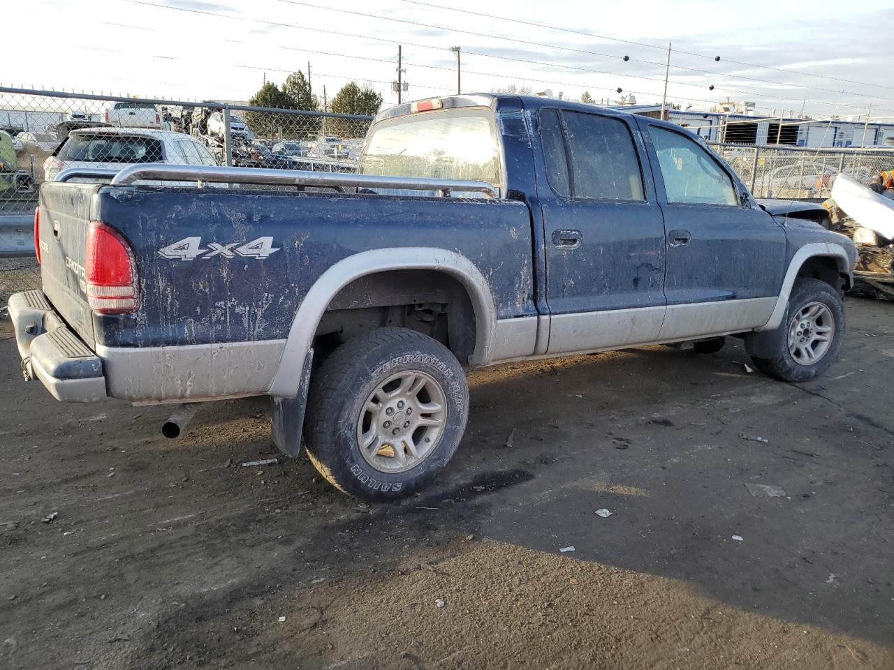 Image 3 of 2004 DODGE DAKOTA QUAD SLT 2004 with VIN 1D7HG48N14S691383