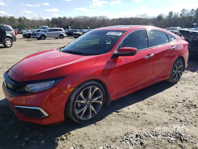 Image 1 of 2019 HONDA CIVIC TOURING 2019 with VIN JHMFC1F93KX013475