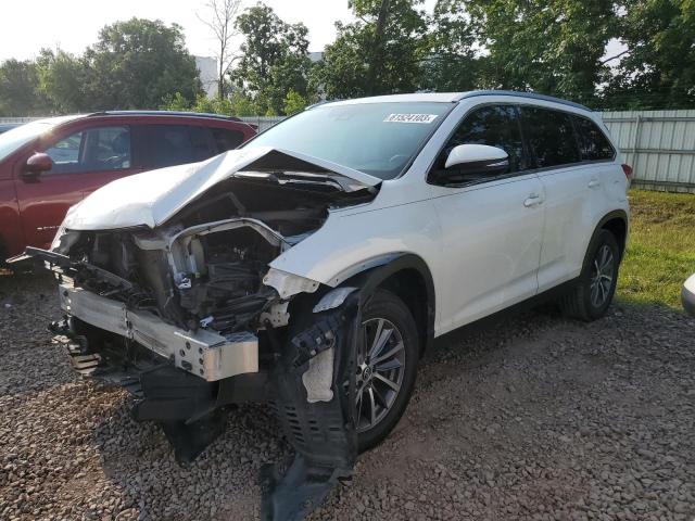 Изображение 1 2019 TOYOTA HIGHLANDER SE 2019 с VIN 5TDKZRFH1KS305958