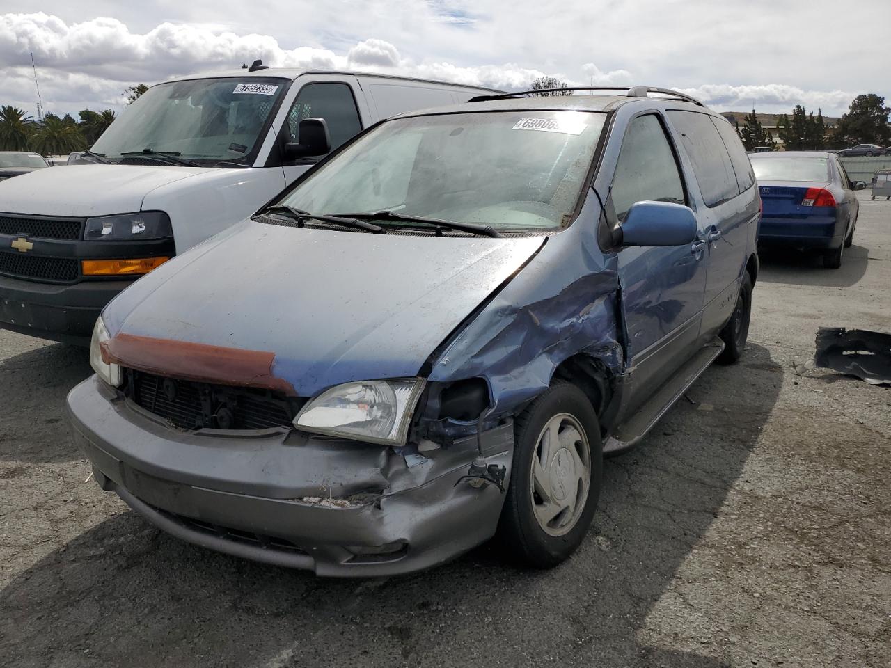 Image 1 of 2003 TOYOTA SIENNA LE 2003 with VIN 4T3ZF13C53U527968