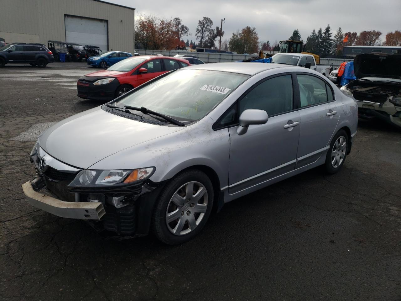 Image 1 of 2010 HONDA CIVIC LX 2010 with VIN 19XFA1F51AE066775
