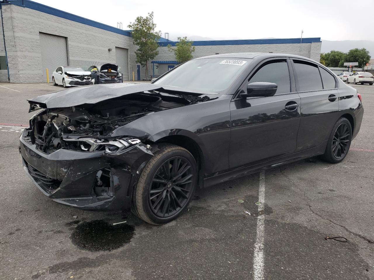 Image 1 of 2023 BMW 330I  2023 with VIN 3MW69FF08P8C96828