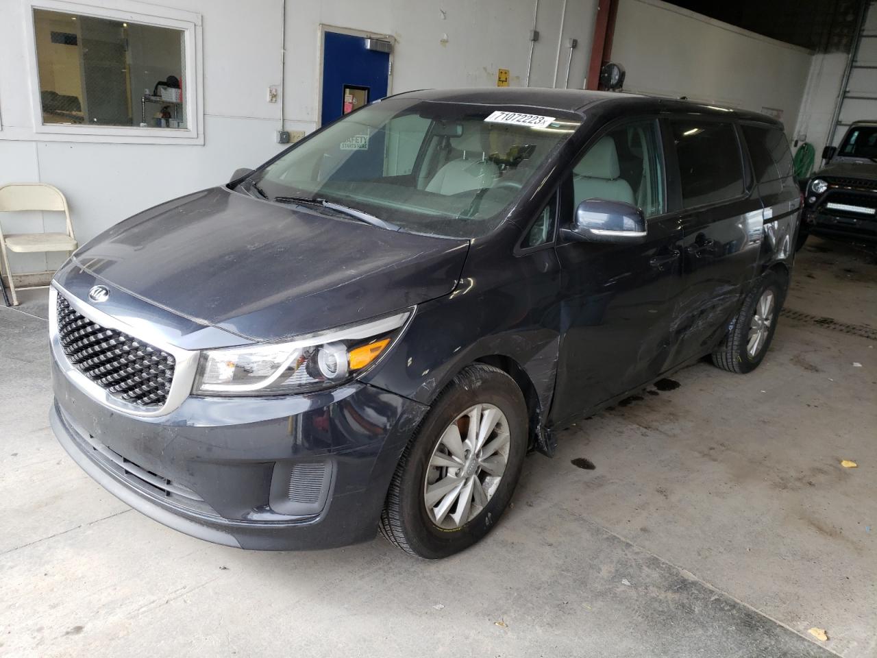 Image 1 of 2017 KIA SEDONA LX 2017 with VIN KNDMB5C18H6241200