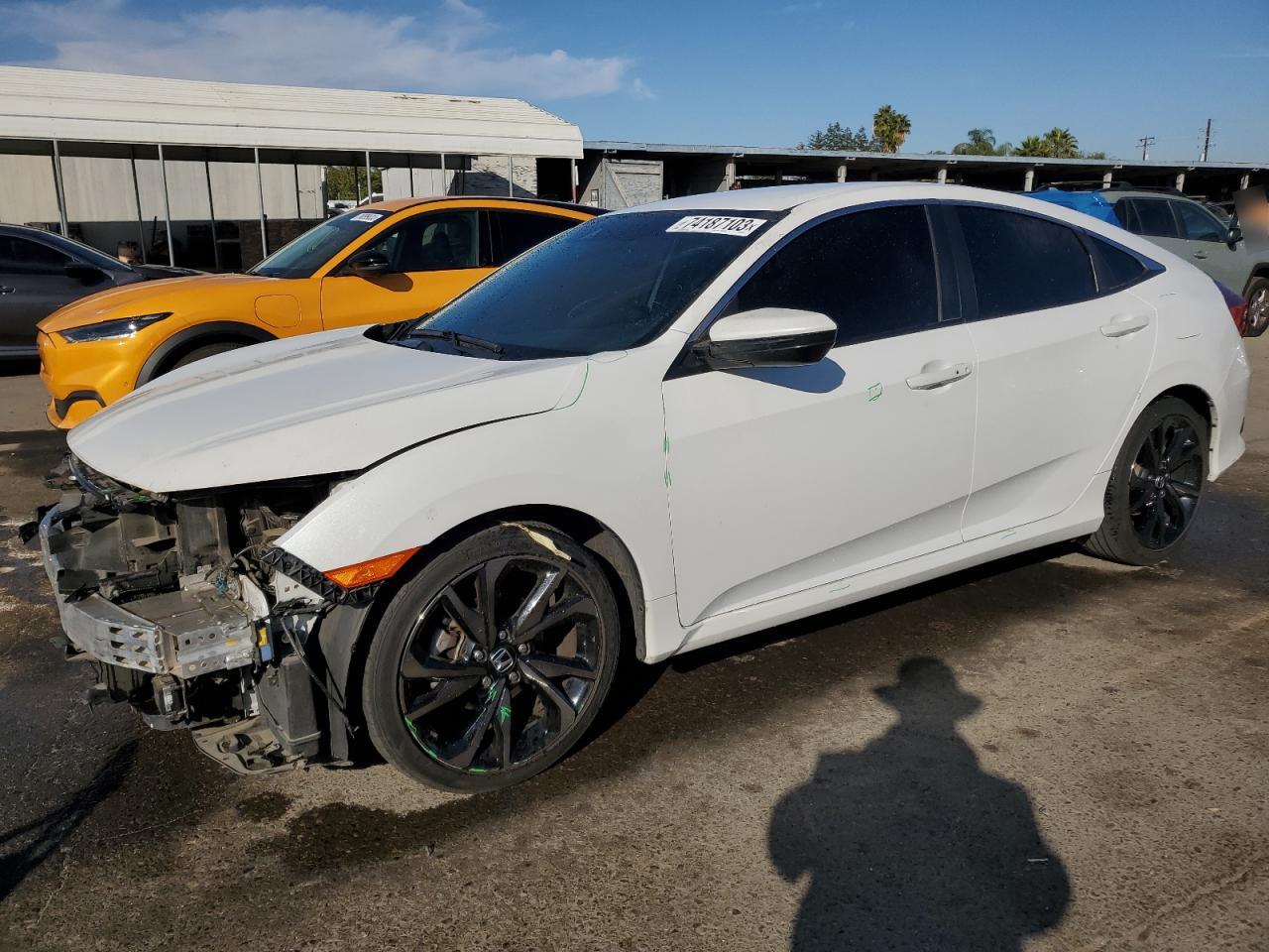 Image 1 of 2020 HONDA CIVIC SPORT 2020 with VIN 2HGFC2F88LH579556