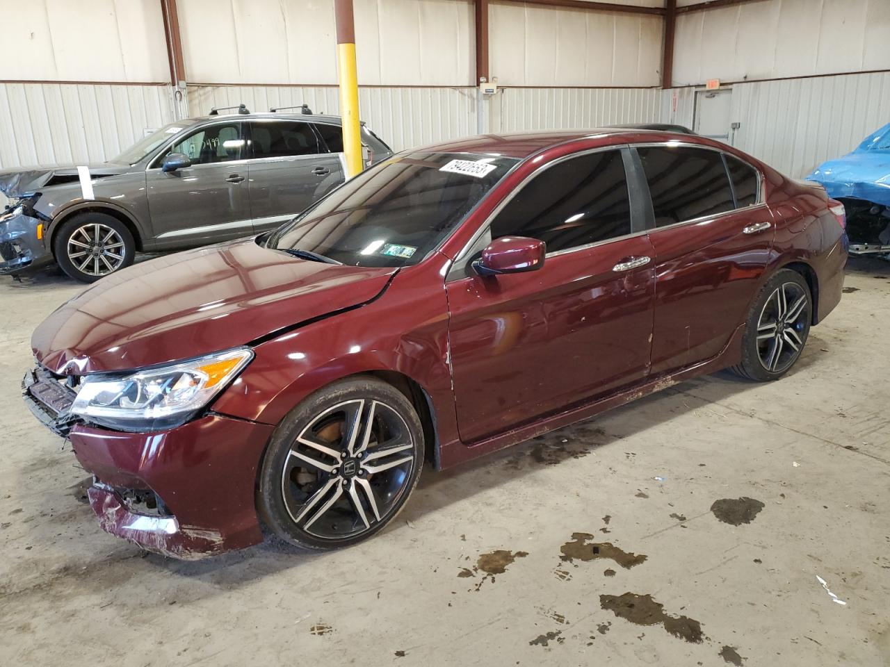 Image 1 of 2016 HONDA ACCORD SPORT 2016 with VIN 1HGCR2F56GA125625