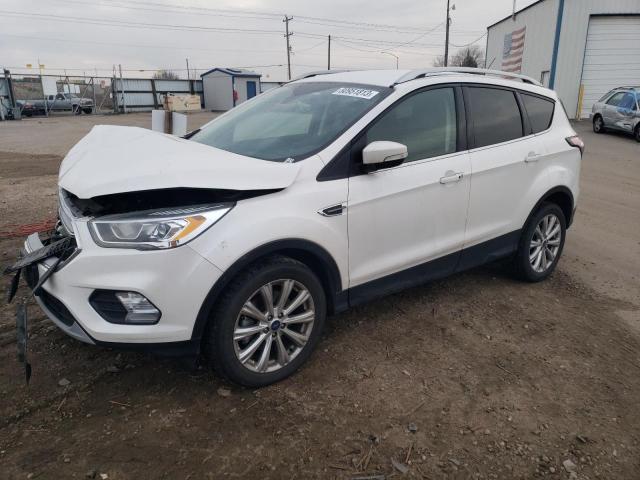 Image 1 of 2017 FORD ESCAPE TITANIUM 2017 with VIN 1FMCU9J93HUD85010