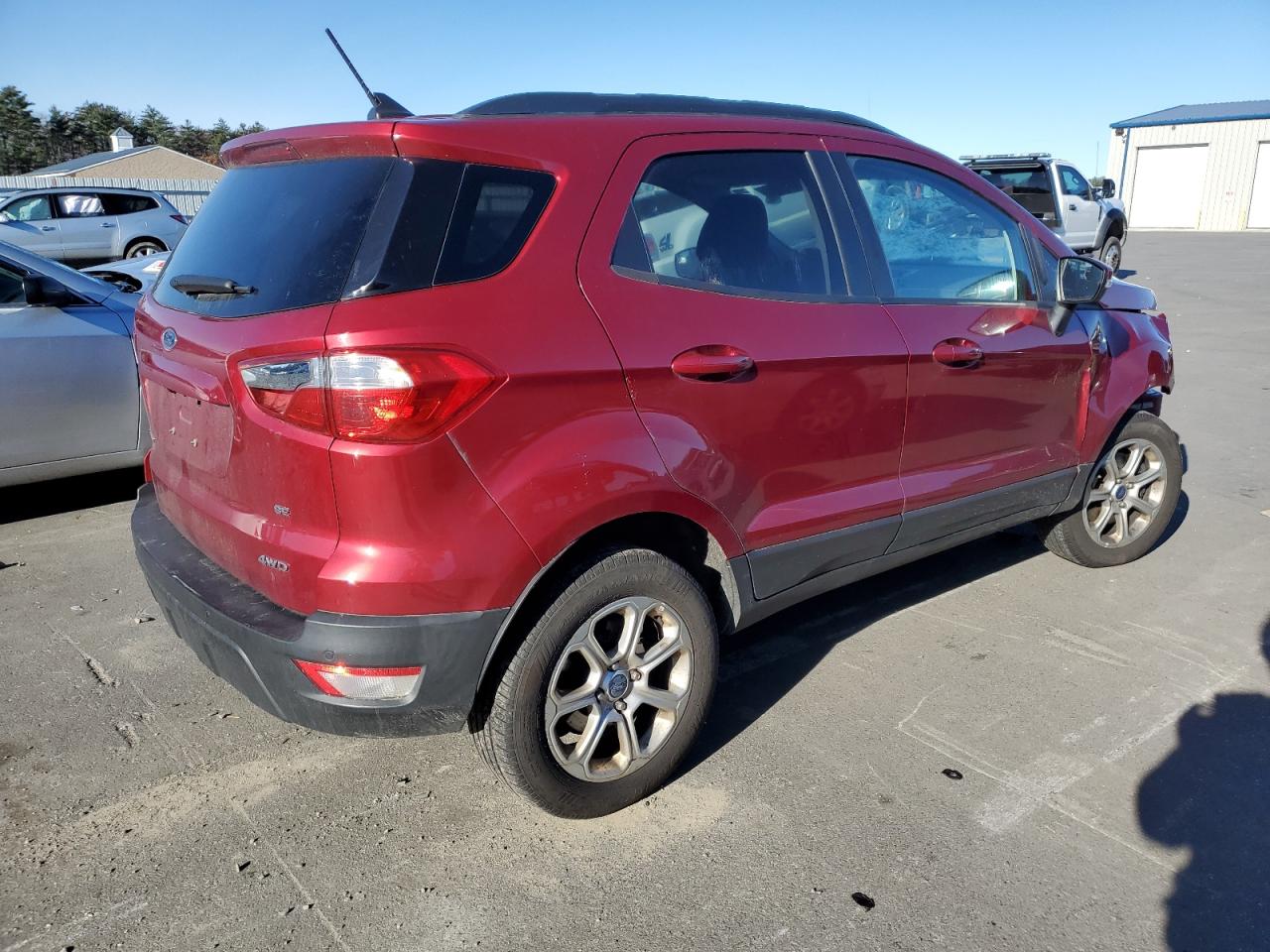 Image 3 of 2018 FORD ECOSPORT SE 2018 with VIN MAJ6P1UL5JC237444