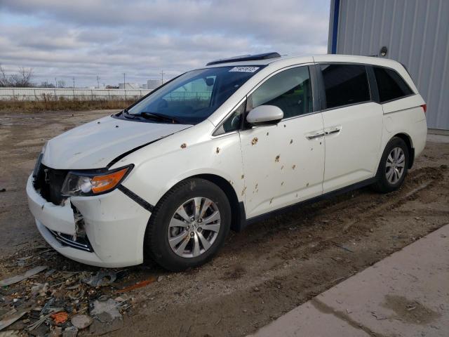 Image 1 of 2016 HONDA ODYSSEY EXL 2016 with VIN 5FNRL5H63GB048396