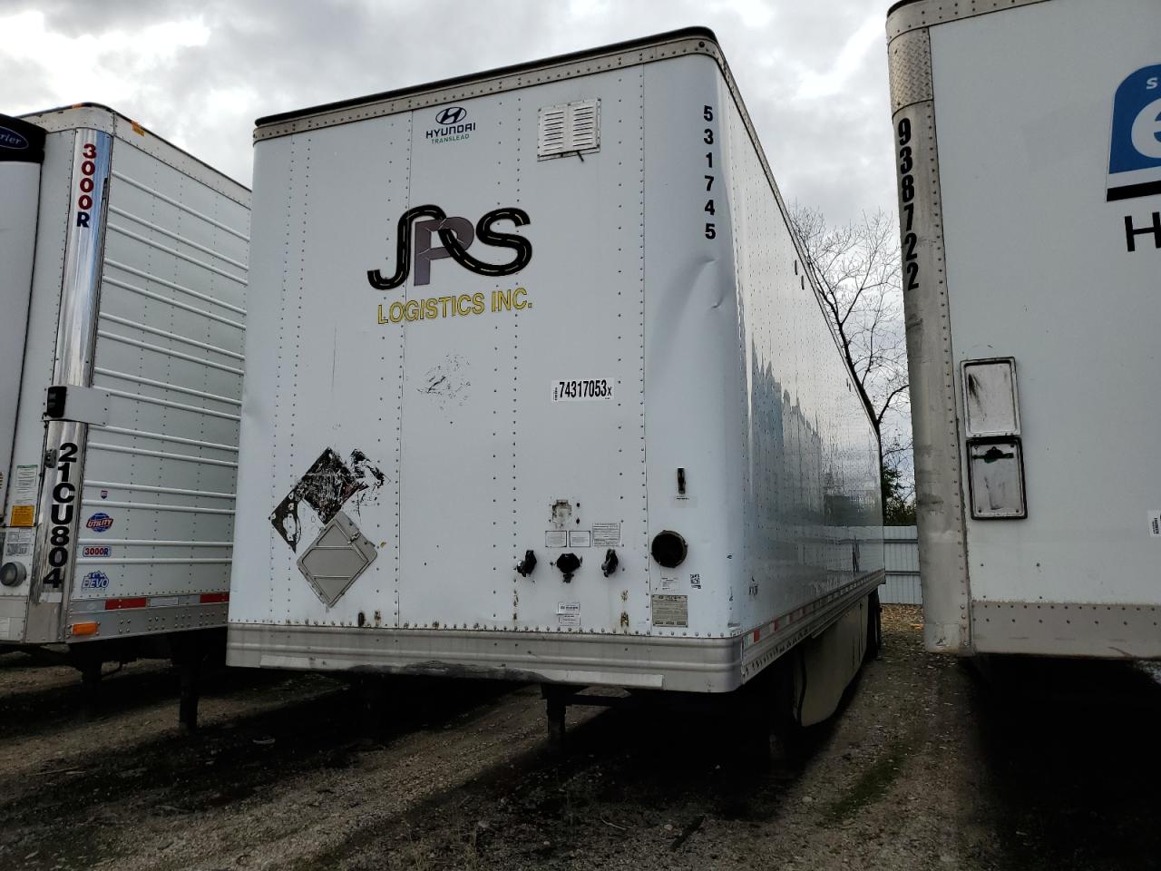 Image 2 of 2015 HYUNDAI                     DRY VAN 53 2015 with VIN 3H3V532C8FT062017