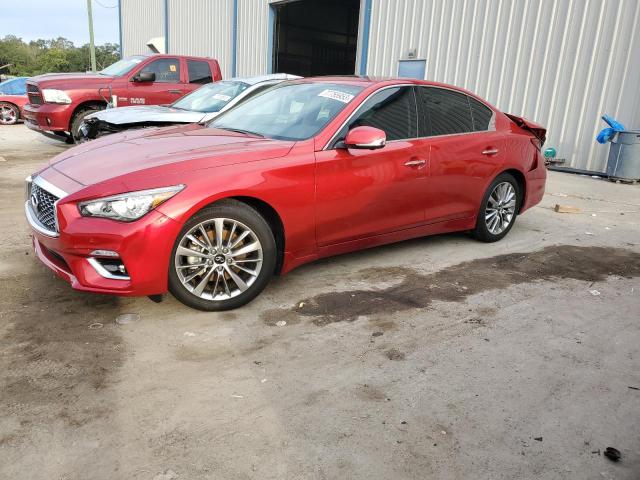 Image 1 of 2022 INFINITI Q50 LUXE 2022 with VIN JN1EV7BP2NM311555