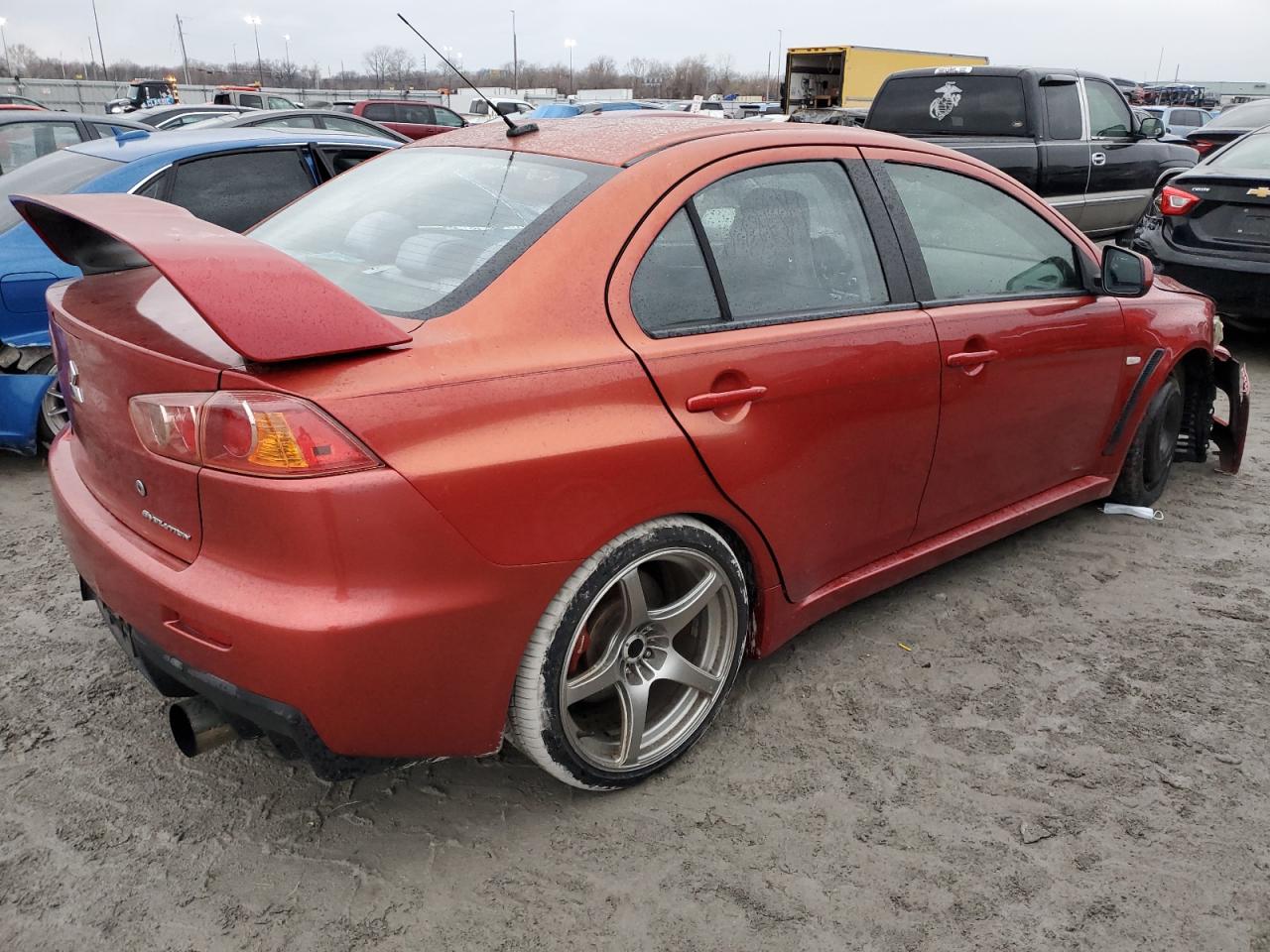 Image 3 of 2008 MITSUBISHI LANCER EVOLUTION GSR 2008 with VIN JA3AW86V38U043870