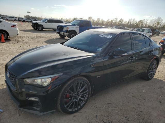 Image 1 of 2018 INFINITI Q50 RED SPORT 400 2018 with VIN JN1FV7AR0JM480524
