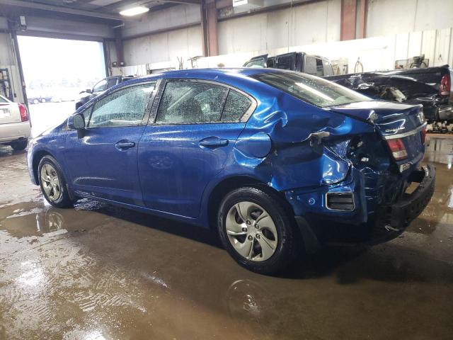 Image 2 of 2013 HONDA CIVIC LX 2013 with VIN 19XFB2F50DE014495