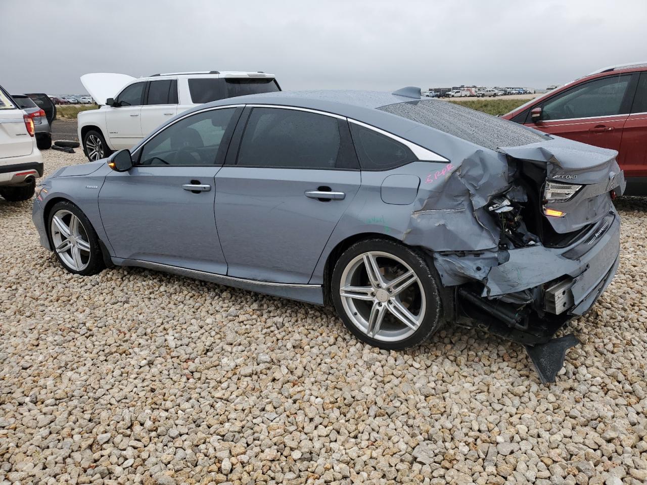 Image 2 of 2022 HONDA ACCORD TOURING HYBRID 2022 with VIN 1HGCV3F94NA001404