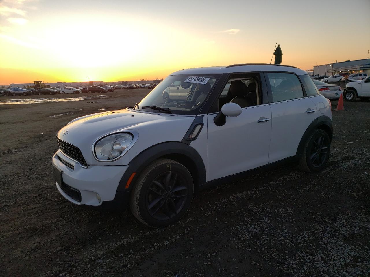 Image 1 of 2013 MINI COOPER S COUNTRYMAN 2013 with VIN WMWZC3C50DWP20888