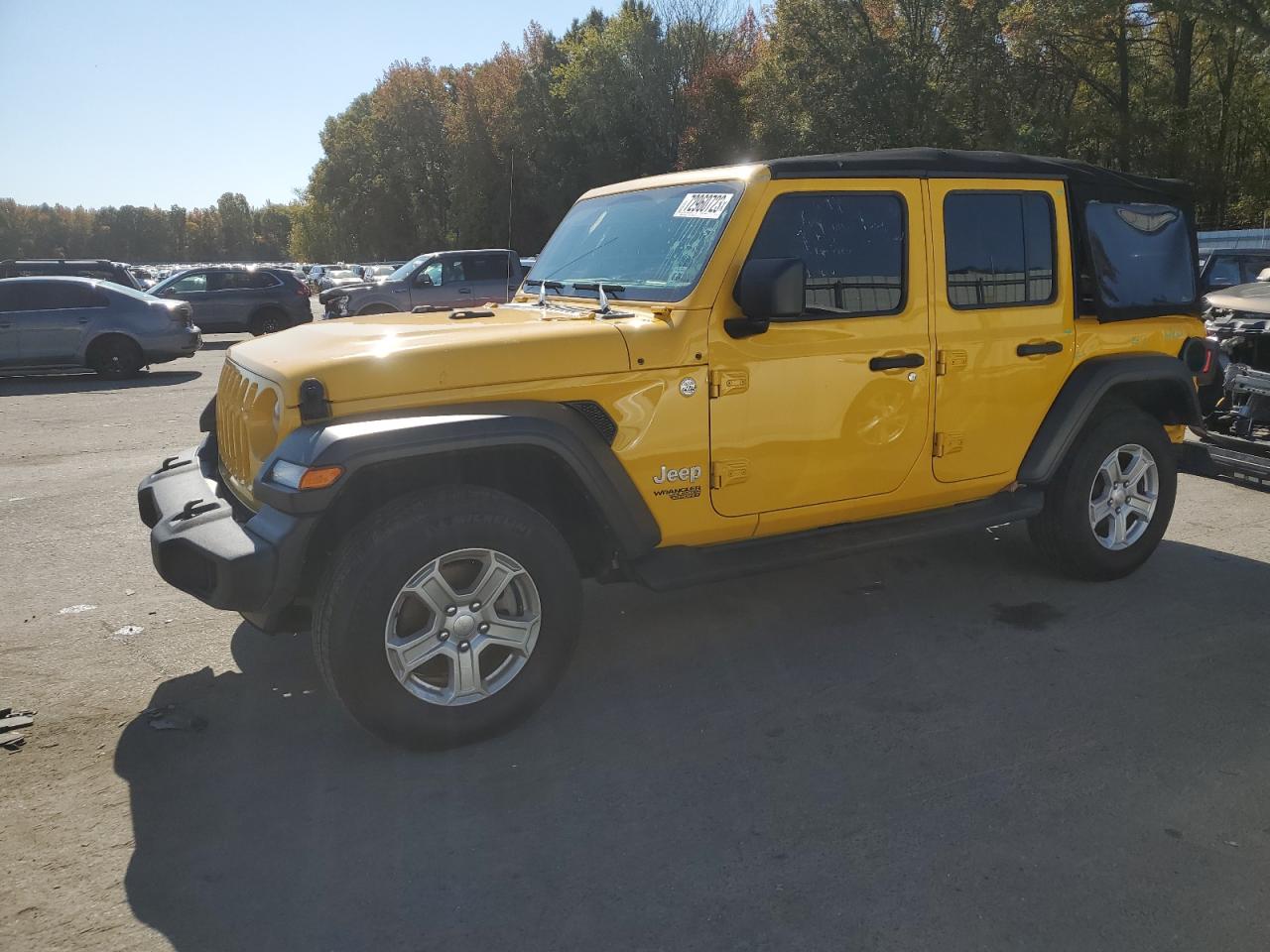 Obraz 1 z 2018 JEEP WRANGLER UNLIMITED SPORT 2018 z VIN 1C4HJXDG4JW299443
