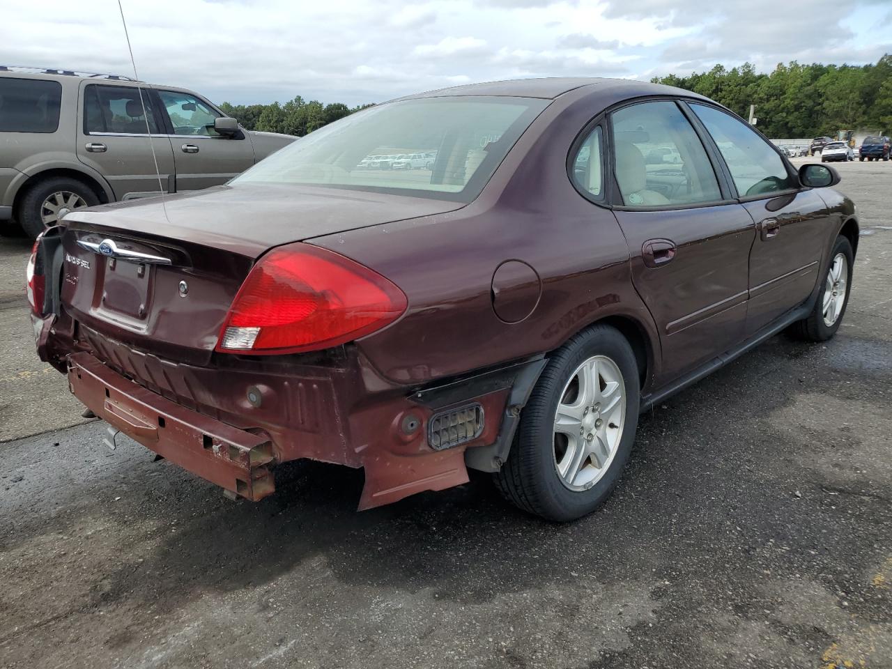 Image 3 of 2001 FORD TAURUS SEL 2001 with VIN 1FAFP56S21A245010