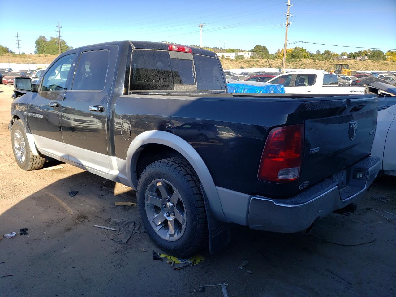 Image 2 of 2012 DODGE RAM 1500 LARAMIE 2012 with VIN 1C6RD7NT9CS143374