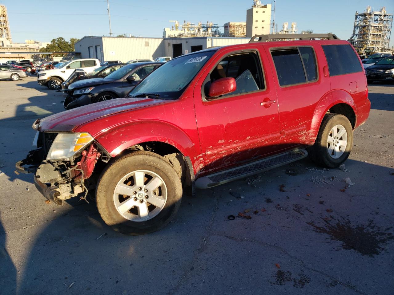 Image 1 of 2010 NISSAN PATHFINDER S 2010 with VIN 5N1AR1NN9AC607305