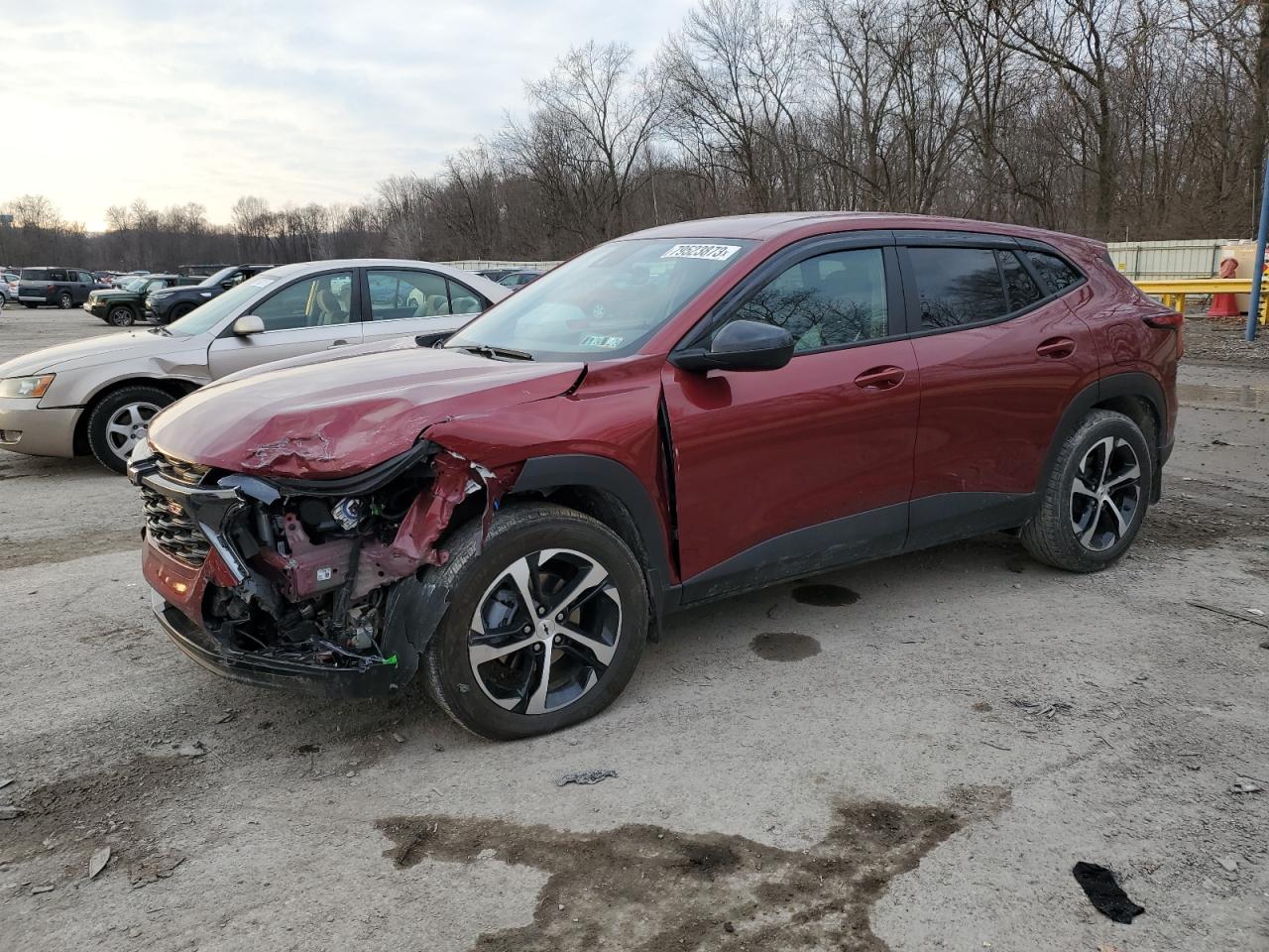 Image 1 of 2024 CHEVROLET TRAX 1RS 2024 with VIN KL77LGE26RC011344