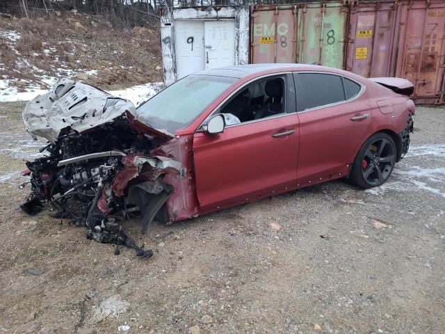 Image 1 of 2019 GENESIS G70 ELITE 2019 with VIN KMTG74LE2KU008929