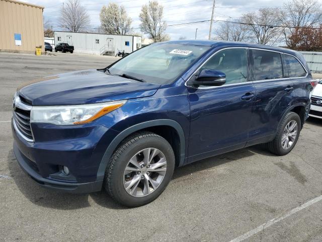 2015 TOYOTA HIGHLANDER LE 2015 image