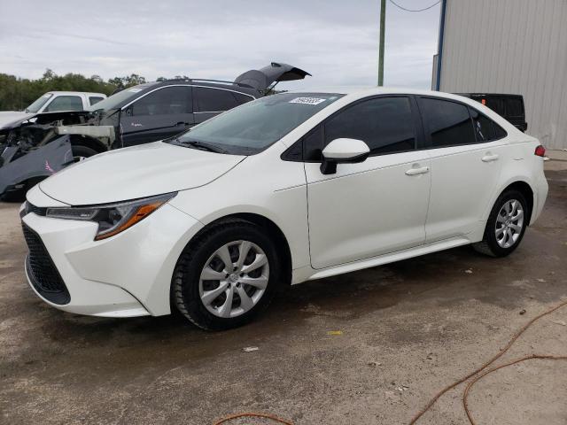 Image 1 of 2021 TOYOTA COROLLA LE 2021 with VIN JTDEPMAEXMJ123811