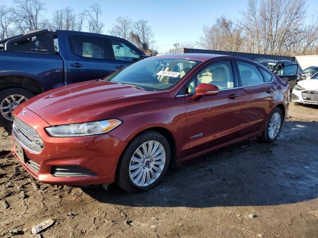 Image 1 of 2014 FORD FUSION SE HYBRID 2014 with VIN 3FA6P0LU3ER162254