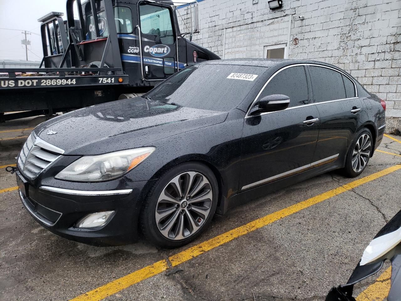 Изображение 1 2013 HYUNDAI GENESIS 5.0L 2013 с VIN KMHGC4DH6DU246610